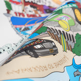 Queens Collage Print - White (24"x 30")