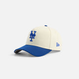 MBIQ & Mets 9FORTY Snapback (Cream & Blue)